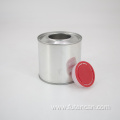 Round metal industrial paint glue packing tin cans